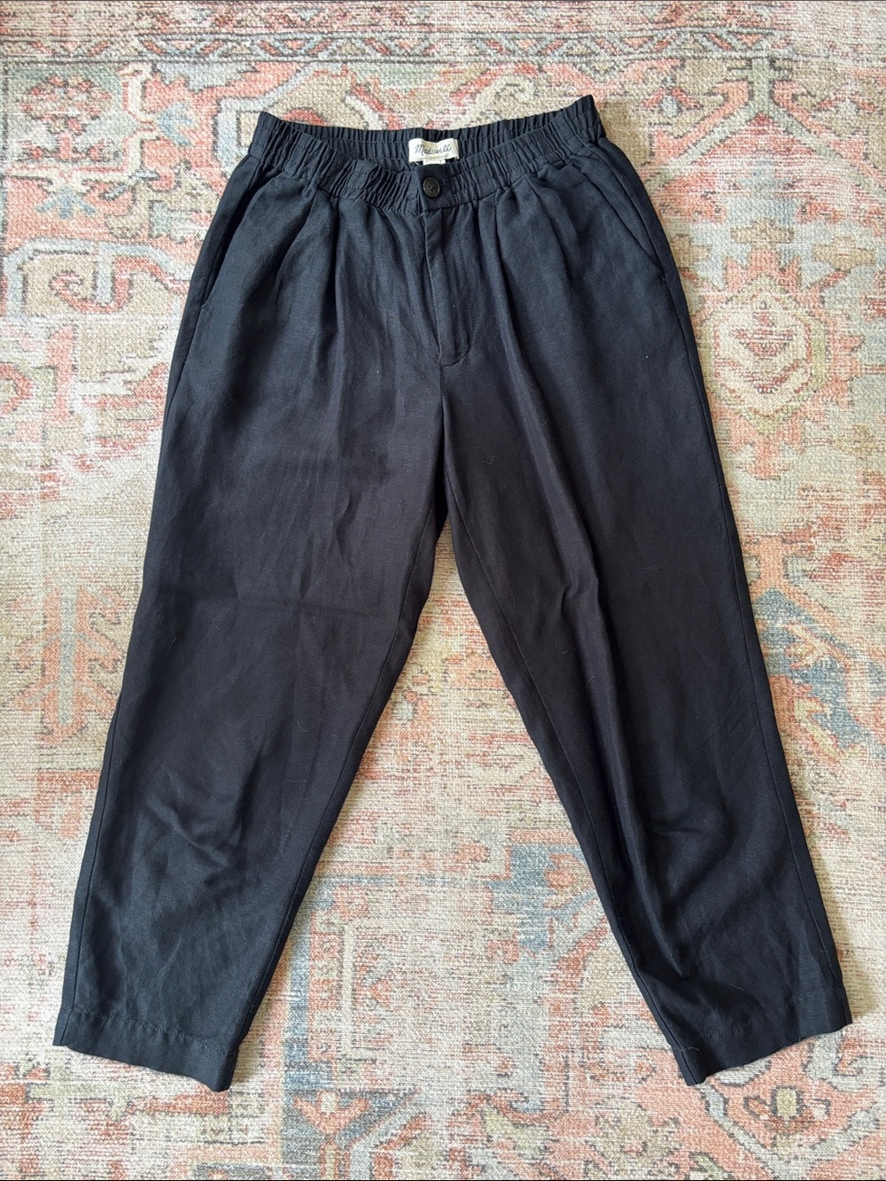 Madewell Linen-Blend Track Trousers